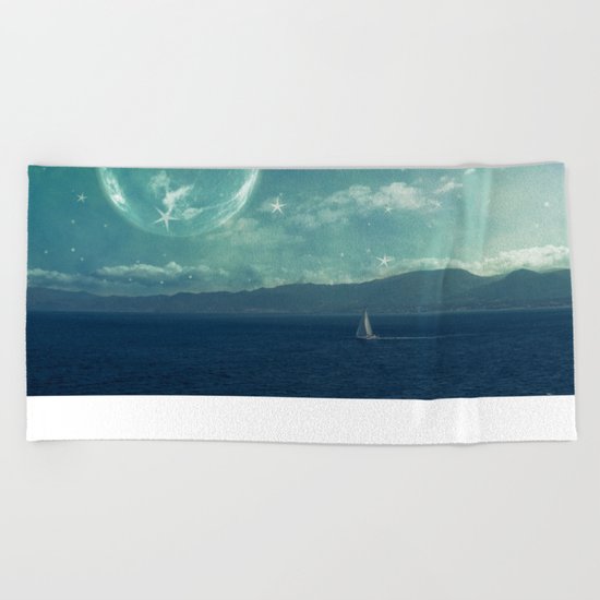 Earthrise Beach Towel