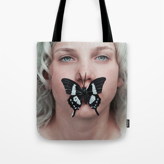 Butterfly girl Tote Bag