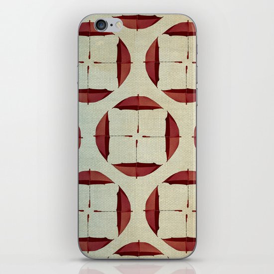 circle the umbrellas iPhone & iPod Skin