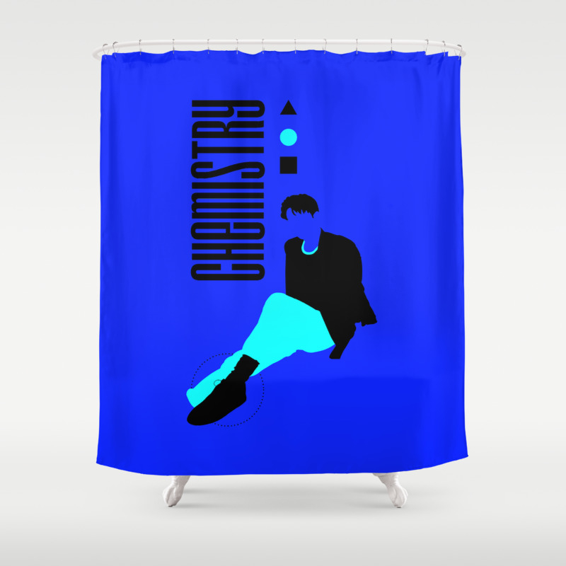 Shinee Chemistry Shower Curtain By Runfromreality Society6