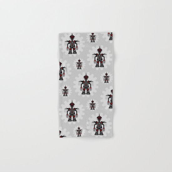 Evil Robot Hand & Bath Towel