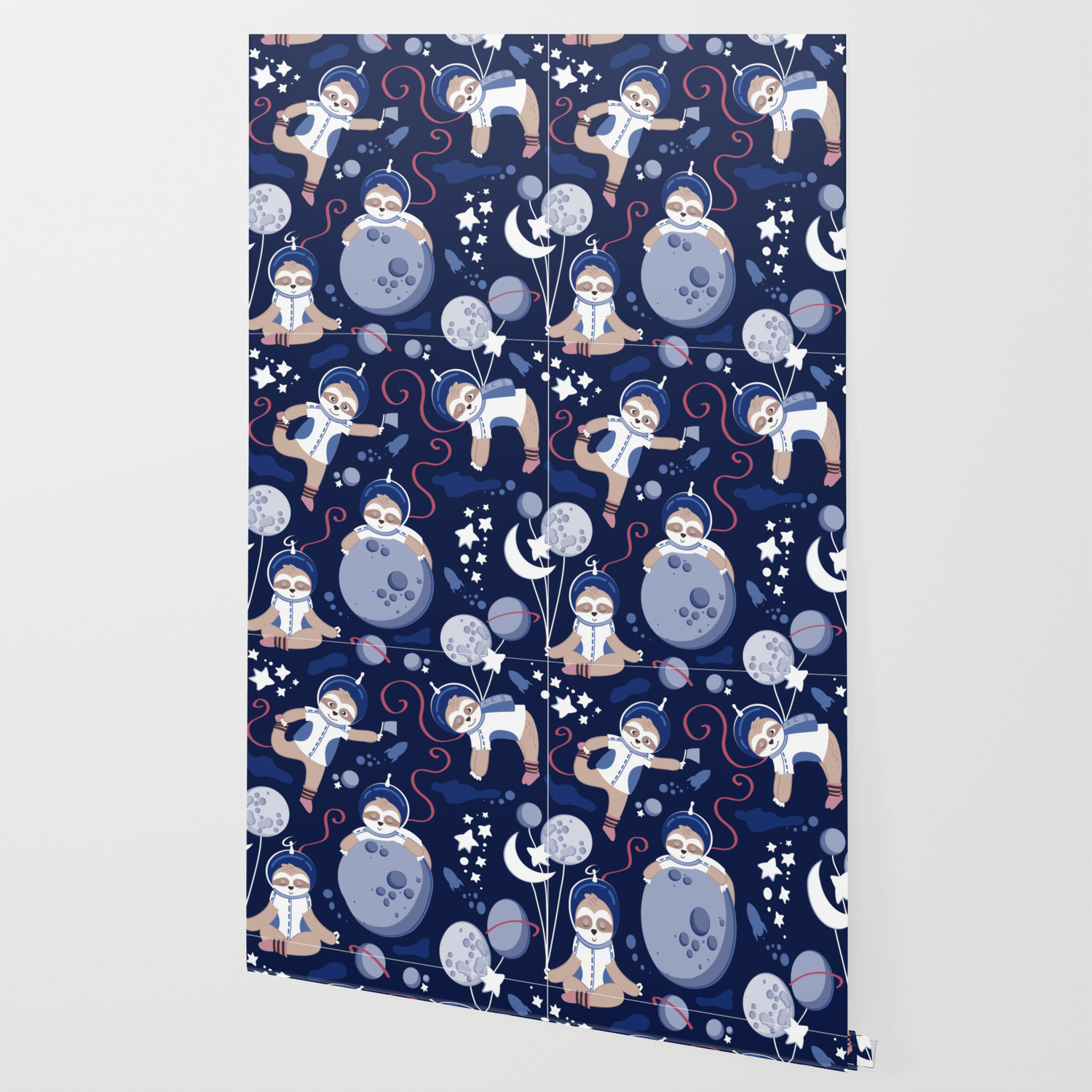 Best Space To Be Navy Blue Background Indigo Moons And Cute