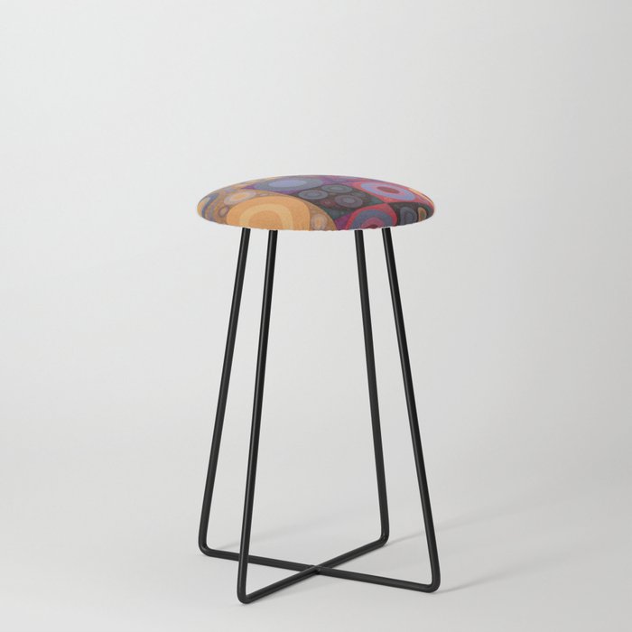 Circle in Square Counter Stool
