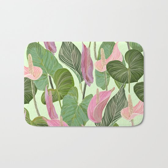 Lush Lily Bath Mat