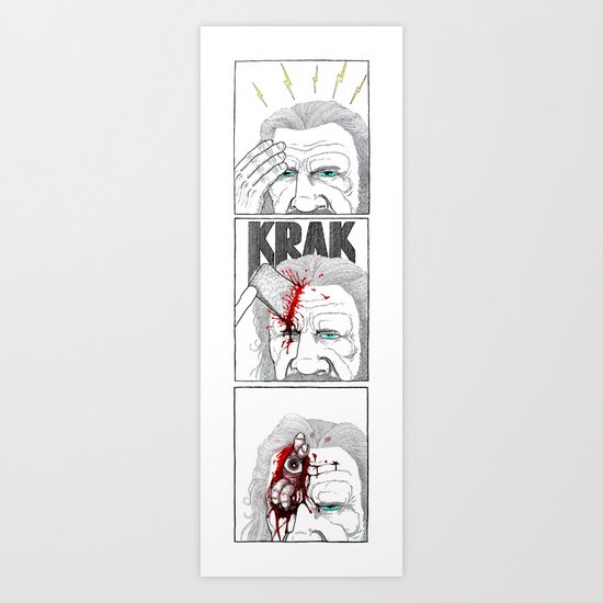 Logos Art Print