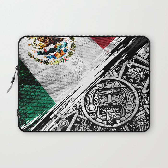 MEXICCAN AZTEC CROSS Laptop Sleeve