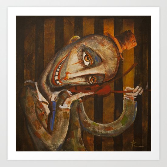 Cirque 3 Art Print