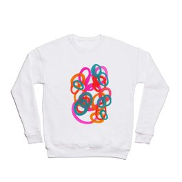 Happy bright swirls Crewneck Sweatshirt