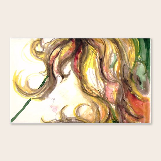 Lil girl Canvas Print