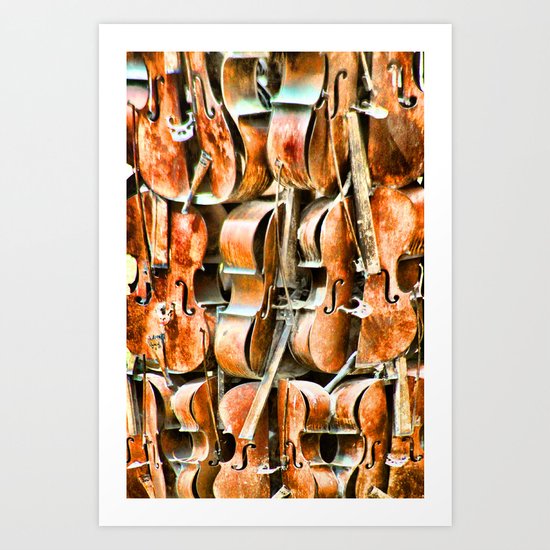 Violins Art Print