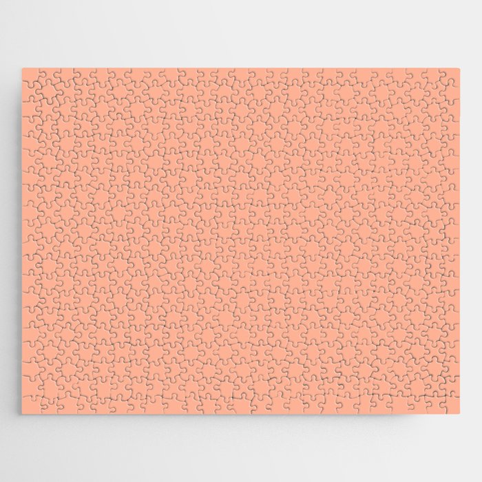 Persimmon Pink-Orange Jigsaw Puzzle
