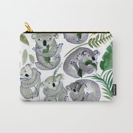 Koala Leef Carry-All Pouch | Ink, Leef, Painting, Watercolor, Funny, Animal, Impressionism, Koala, Other, Love 