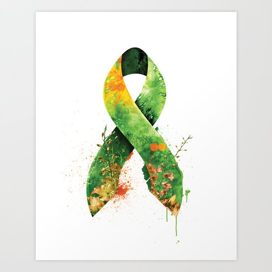 Nature Ribbon Art Print