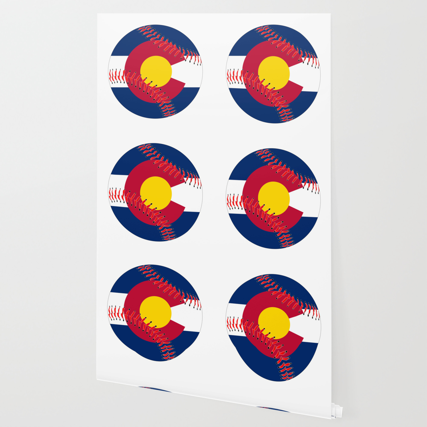 Colorado Flag Baseball Wallpaper By Homestead Society6