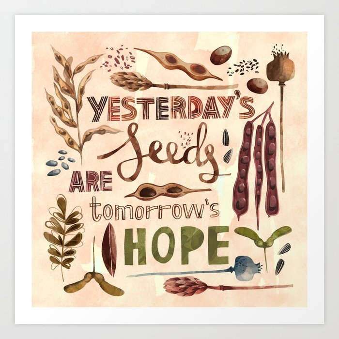 Seeds of Hope Art Print