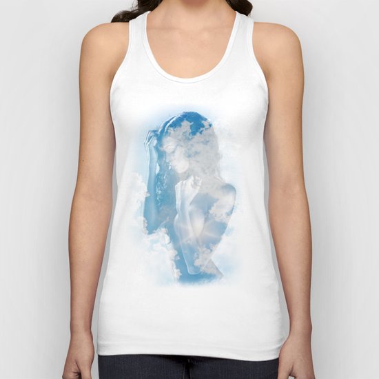 The beautiful sky Unisex Tank Top