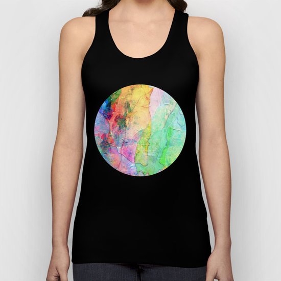 Abstract Texture 01 Unisex Tank Top