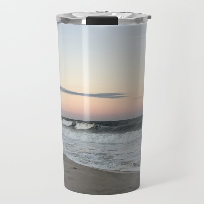 Beach Sunset Travel Mug