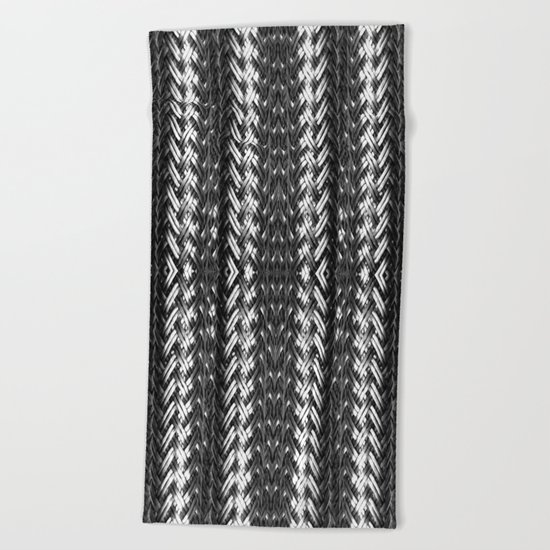 Metal Cord Beach Towel
