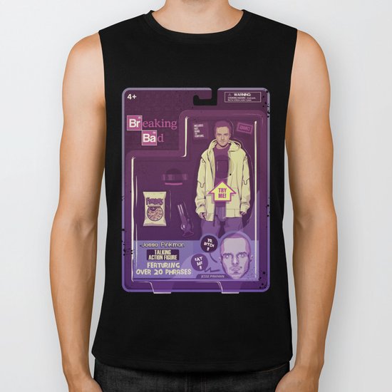 BREAKING BAD ACTION FIGURES - Jesse Biker Tank