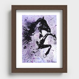 Wild Horse Recessed Framed Print