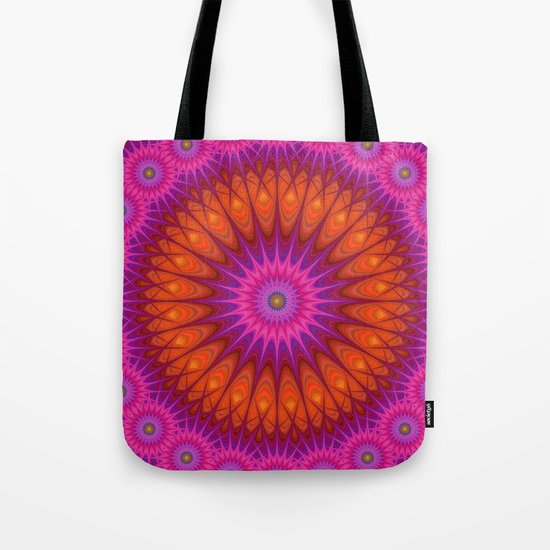 Hell mandala Tote Bag