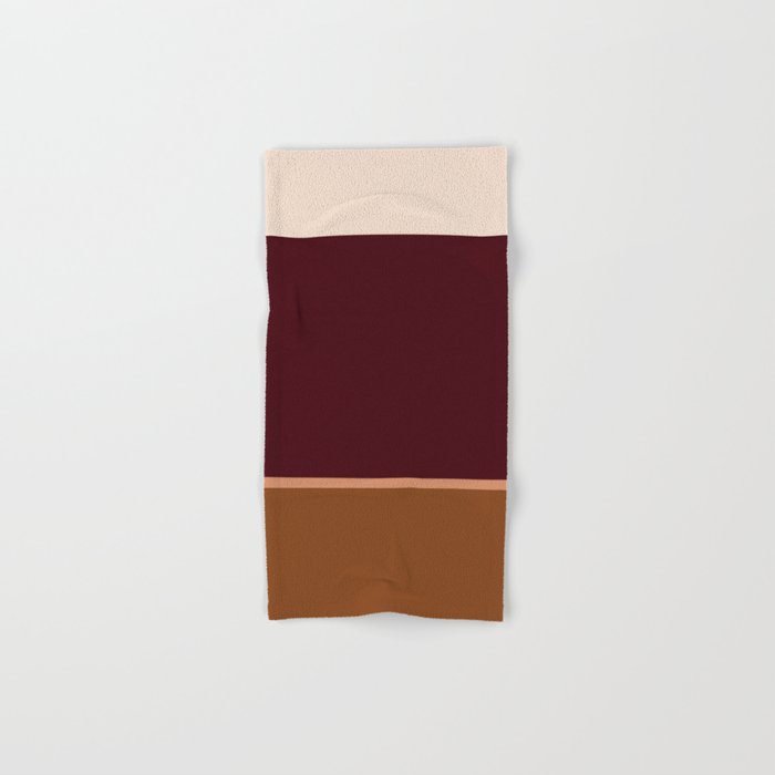 Contemporary Color Block XXV Hand & Bath Towel