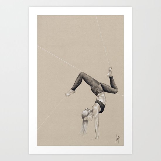 Yoga 3 Art Print