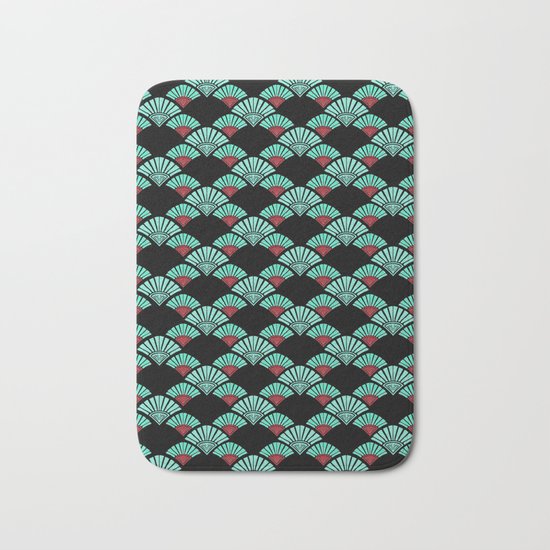 Turquoise Night Bath Mat