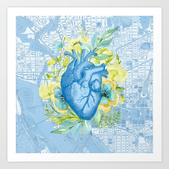 The Way to Her Heart Art Print