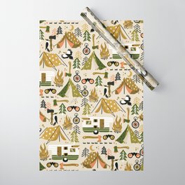 Camping Kit – Olive Palette Wrapping Paper
