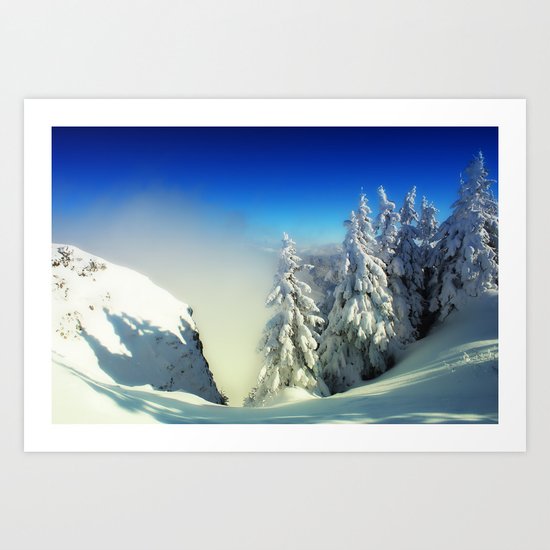 Frozen Top Art Print