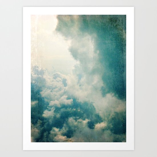 In the Clouds Art Print