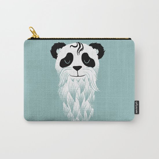 Panda Beard Carry-All Pouch