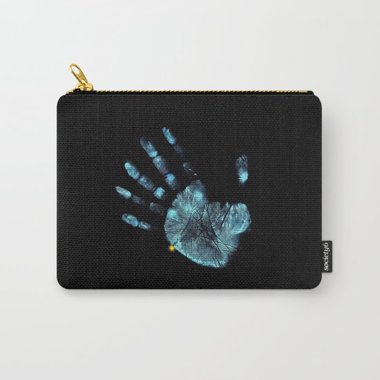 Hand Print Carry-All Pouch