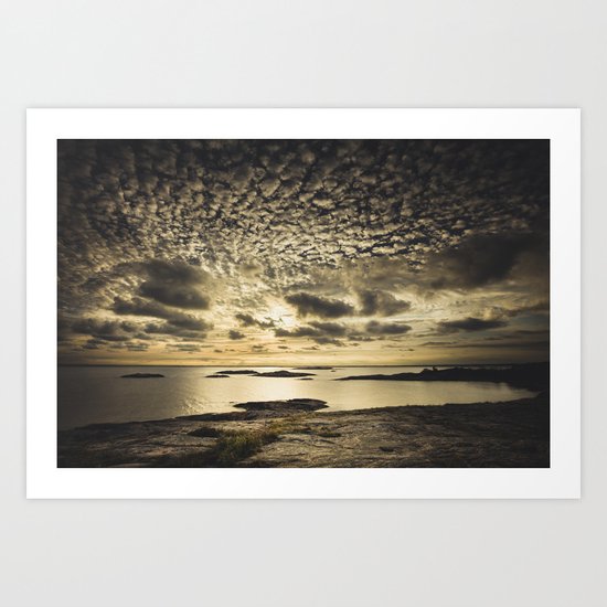 My perfect loneliness Art Print