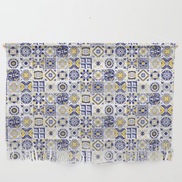 Lisbon Azulejos - Azul Mix Wall Hanging