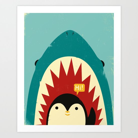 Hi! Art Print