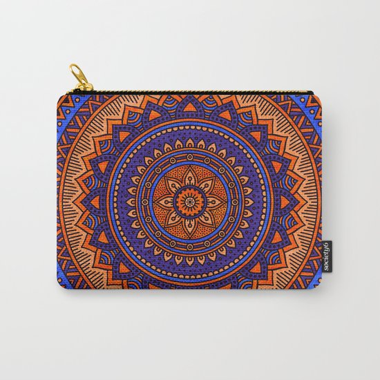 Hippie mandala 41 Carry-All Pouch