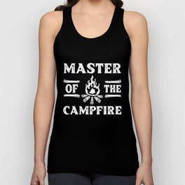 Campfire Starter Cooking Grill Stories Camping Unisex Tank Top