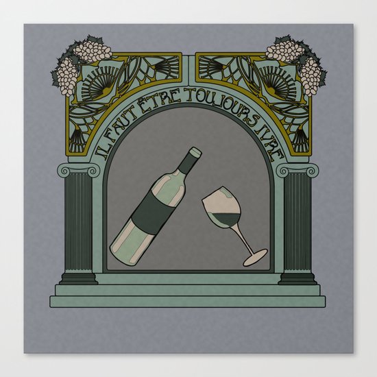 Baudelaire Canvas Print