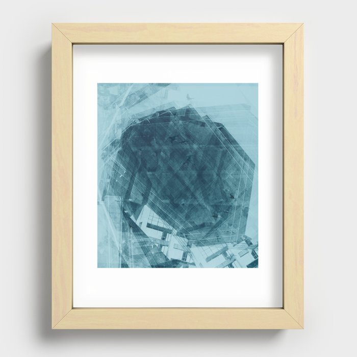 construction Recessed Framed Print