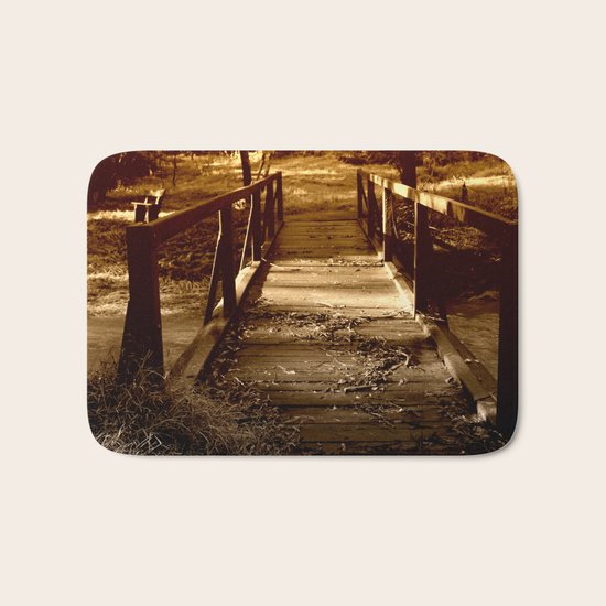 Old Bush Bridge Bath Mat