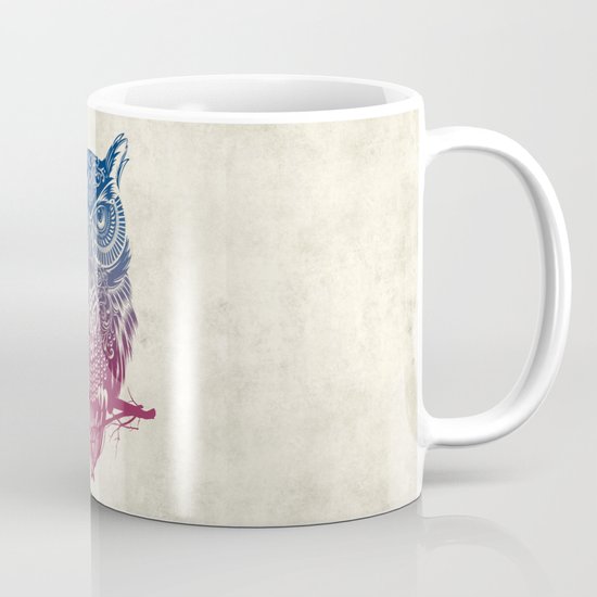 Evening Warrior Owl Coffee Mug