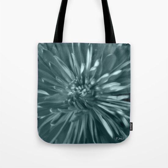 Flower | Flowers | Soft Blue Steel Mums Tote Bag
