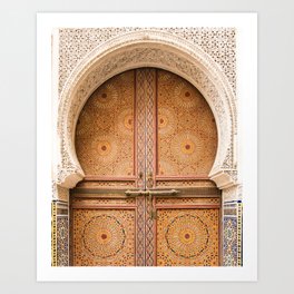 Ornate - Fes, Morocco Art Print
