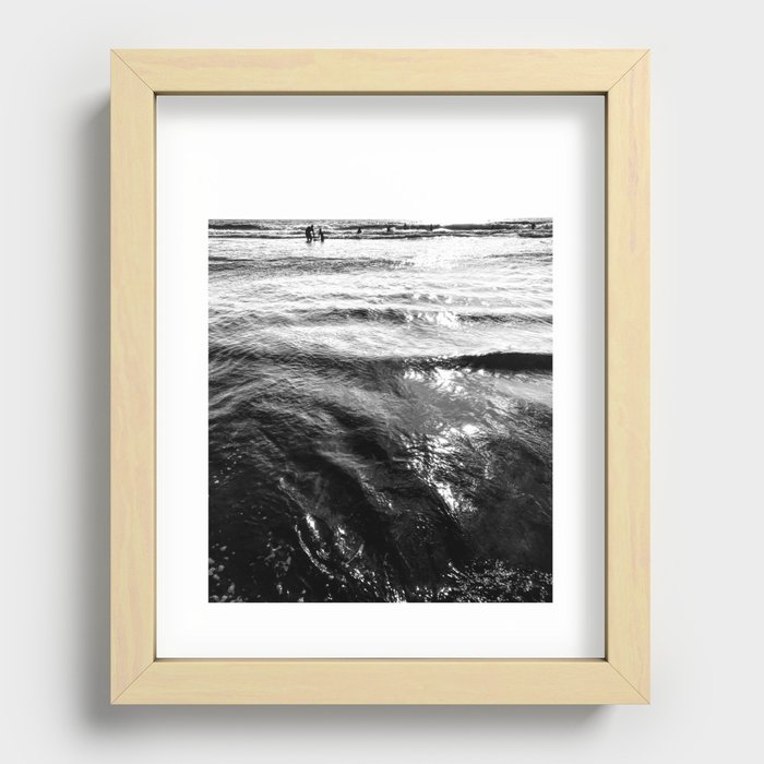South Ponto Beach Encinitas California Recessed Framed Print