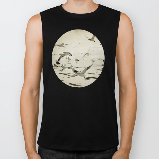 The Birds Biker Tank