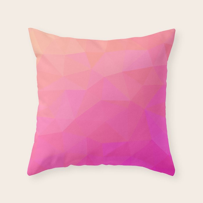 light peach throw pillows