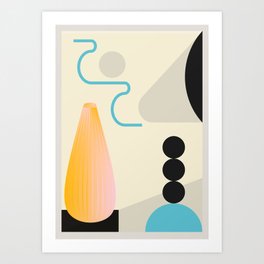 Geometric Abstraction 260 Art Print